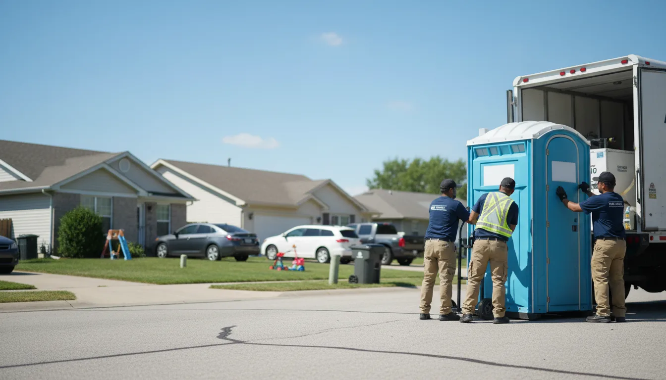 Standard Porta Potty Rentals in Quincy, OH near me